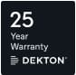 25 year warranty. Dekton®