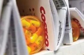 Costco letterhead with prescription pills