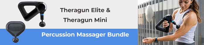 Theragun Elite & Theragun Mini Percussion Massage Bundle. Shop Now.
