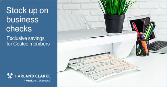 Save on high-security business checks. Exclusive savings for Costco Members. Harland Clarke.