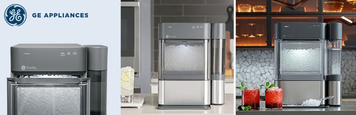 GE Profile Opal 2.0 Nugget Ice Maker with Side Tank and 4 Additional Filters