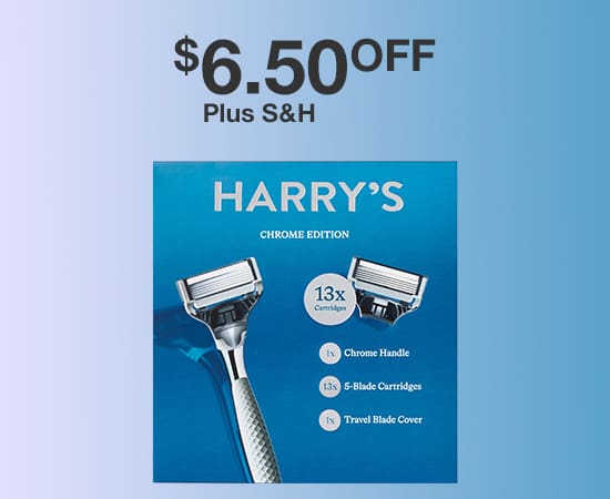 Harry's Winston Razor Handle / Flamingo Razor Shave Kit