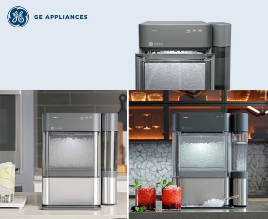 GE Profile Opal 2.0 Nugget Ice Maker with Side Tank and 4 Additional Filters