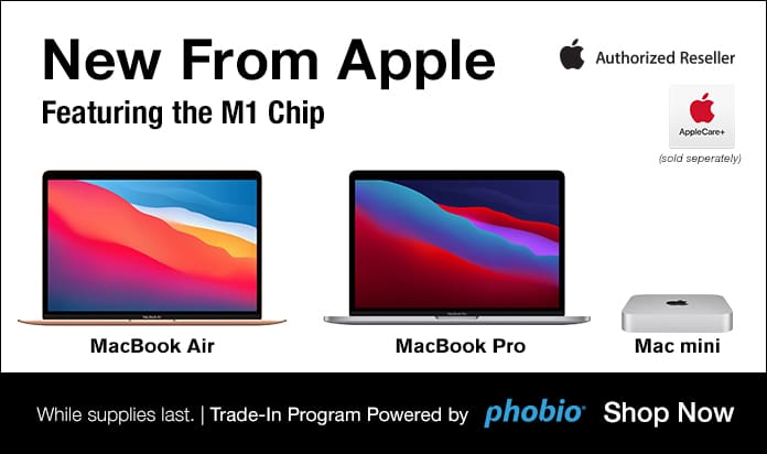 New From Apple - Featuring the M1 Chip