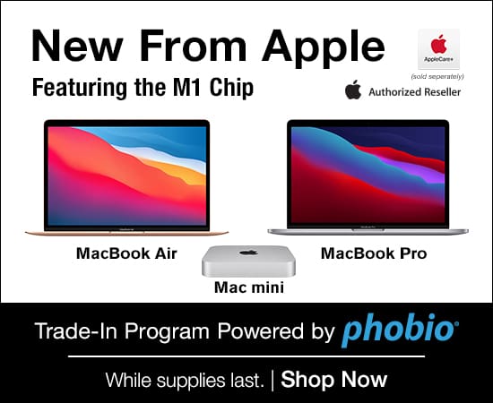 New From Apple - Featuring the M1 Chip