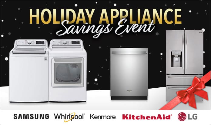 Holiday Appliance Savings Event