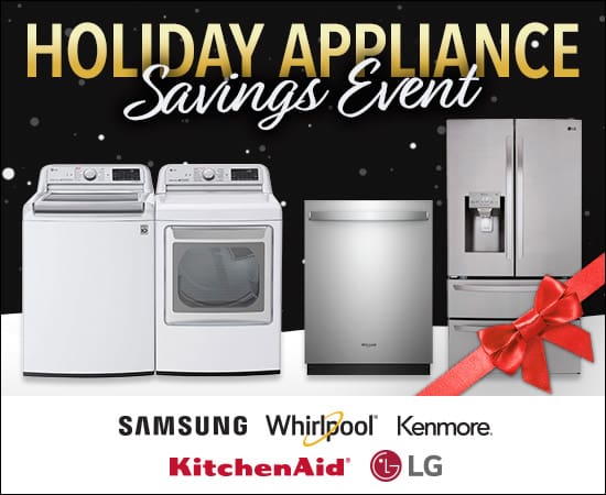 Holiday Appliance Savings Event