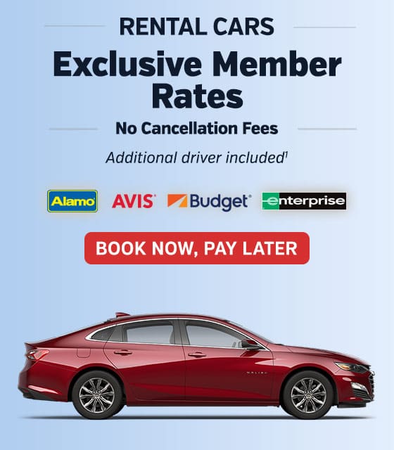 Deals Throughout the U.S. Exclusive Member-Only Savings View Travel Deals