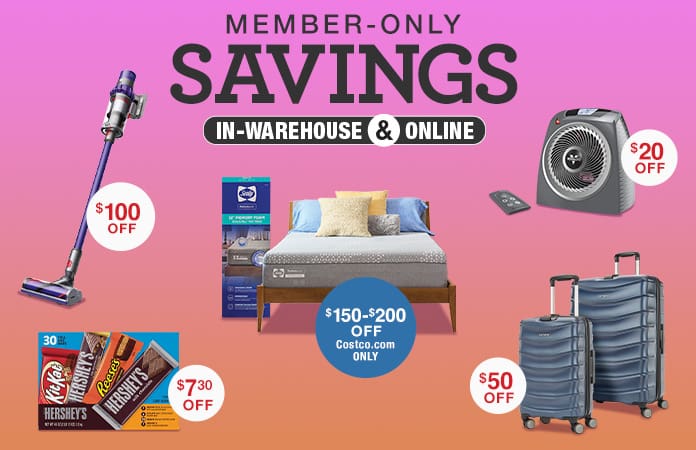 Member Only Savings In Warehouse and Online