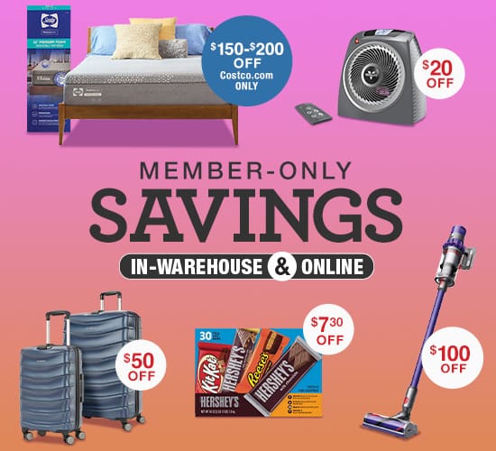 Member Only Savings In Warehouse and Online