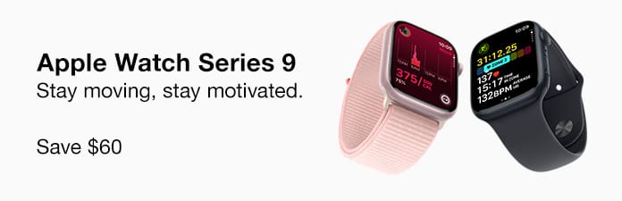 Apple Watch Series 9. Save $40