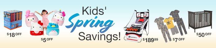 Kids Spring Savings