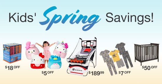 Kids Spring Savings