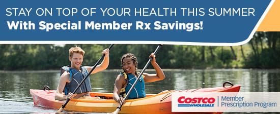 Stay on top of your health this summer with special member rx savings