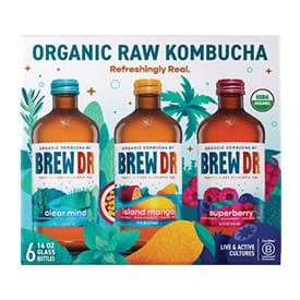 Brew Dr. Organic Raw Kombucha