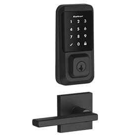 Kwikset Halo Touchscreen Wi-Fi Smart Lock with Contemporary Lever